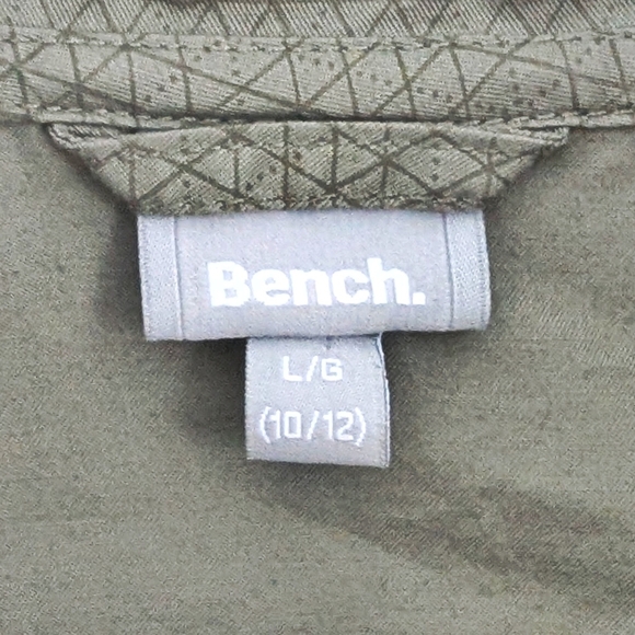 Bench Girl's Olive Jacket (Size 10-12) - Picture 3 of 4